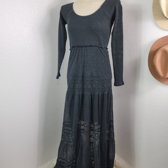 FREE PEOPLE Earth ANGEL MIDI DRESS - Picture 8 of 16